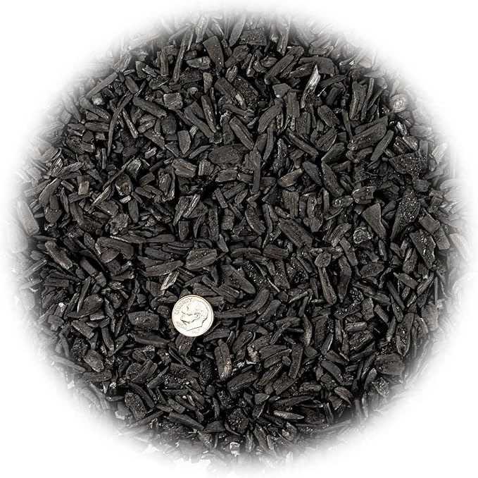 Gardenera - 20 Quart - Premium Horticultural Charcoal for Indoor Plants | Black Diamond Soil Amendment for Orchids Terrariums and Gardening (4 Bags of 5 Quart)