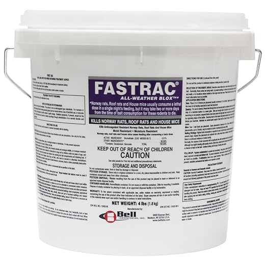 Fasttrac Blox Fastrac Rodenticide (2) 4lb pail