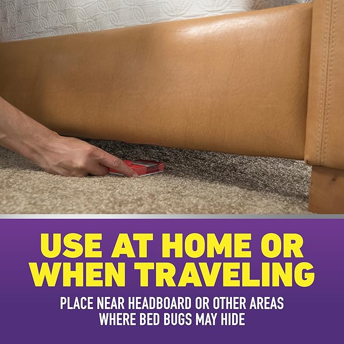Ortho Home Defense Max Bed Bug Trap Detect Bed Bugs in Homes and While Traveling 2 Traps in Each Package (Pack of 10)
