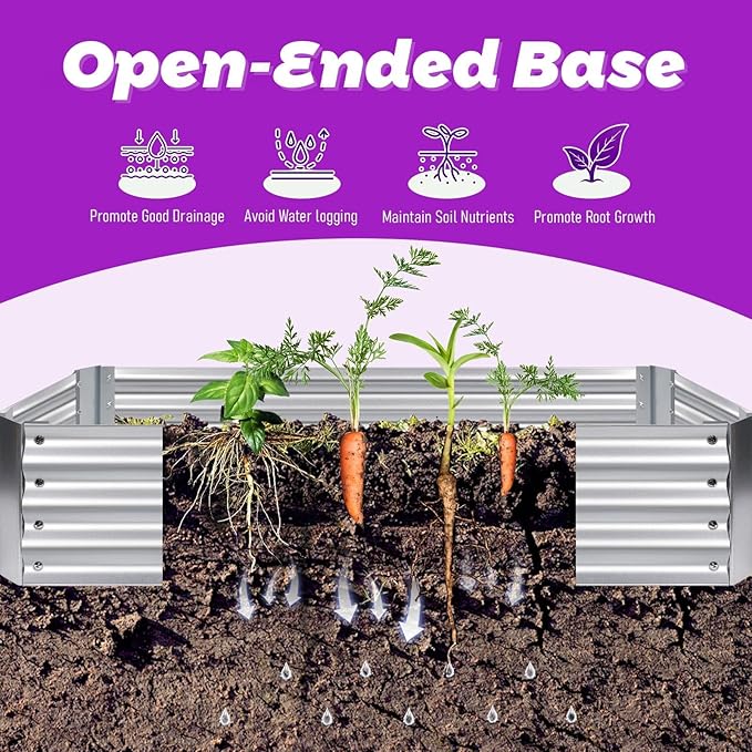 3-in-1 Raised Garden Bed with Greenhouse (72.8×37.4×36 with Cover 71×35.4×12 Bed Alone) Outdoor/Indoor Mini Greenhouse Kit for Vegetables Flowers Herb Planter