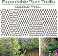 Nature Willow Trellis Expandable Plant Support Plant Climbing Lattices Trellis Willow Expandable Trellis Fence for Climbing Plants Support 36x92 InchDouble Panel (2 Willow Wicker Fence)