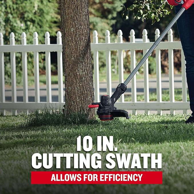 CRAFTSMAN V20 Cordless String Trimmer/Edger and Leaf Blower Combo with 4.0 Ah Battery and Charger Wide Cut Weedwacker 90 MPH Blower Lightweight (CMCK279M1)