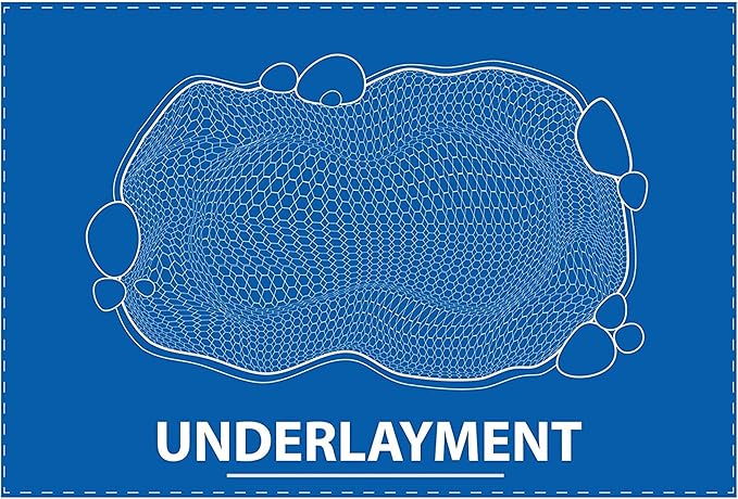 UNDERGUARD Nonwoven Geotextile Underlayment 5 ft Widths Variation
