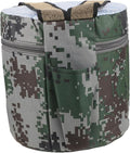 Portable Foam Gardening Stool with Tool Pouch 25cm Height Lightweight Outdoor Workseat for Fieldwork Fishing Travel and Planting Random Style
