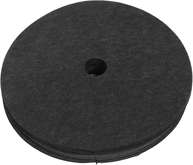 Gardening Weeding Cloth Garden Ground Fabric Weeding Control Cloth High Strength Non Woven Material Durable Weatherproof Weed Barrier for Vegetable Orchard Courtyard 30Pcs 42cm x