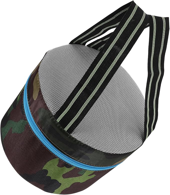 Portable Small Camping Foam Stool Lightweight Multifunctional Gardening Kneeler Seat with Camouflage Cover for Outdoor Activities and Rest