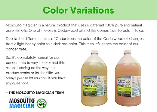 Mosquito Magician Liquid Concentrate Kills Mosquitoes Fleas &amp Fire Ants Yard Spray Treatment Safe for Pets Use with Sprayers Foggers &amp Misting Systems Outdoor Mosquito Repellent - 16 Fl