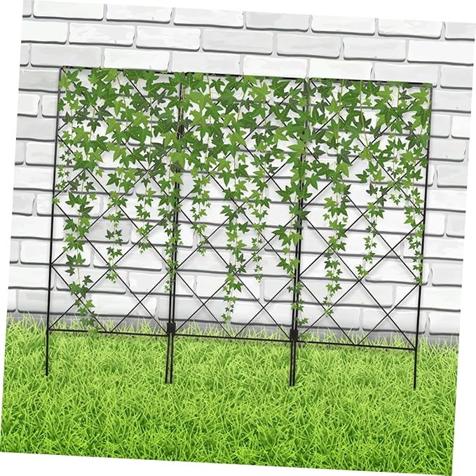 5Pcs Sturdy Plant Climbing Trellis for Garden Support for Potted Plants and Vines Frame for Home and Commercial Gardening