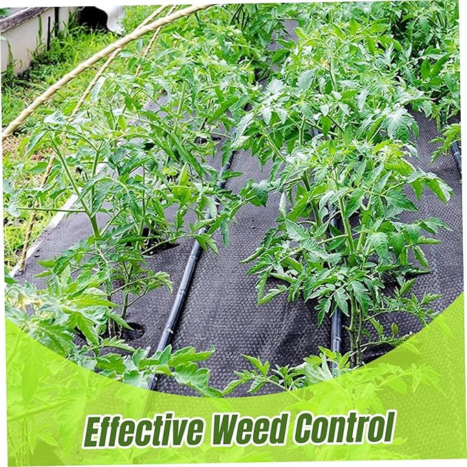Landscaping Fabric|Weed Barrier Fabric 1.3x98.4ft Gardening Weed Barrier Heavy-Duty Ground Cover Black Blacking Sunlight Drainage for Garden Bed Agriculture