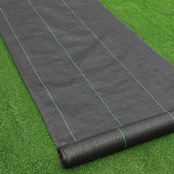 4FT x 250 FT Heavy Duty Landscape Fabric Ground Cover Block Ground Cover Weed Block Gardening Mat Woven Garden Cloth for Outdoor Planting