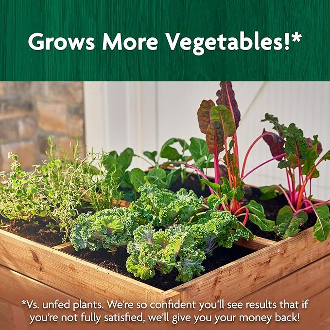 Miracle-Gro 3 Pack Organic Raised Bed and Garden Soil with Quick Release Natural Fertilizer Feeds Plants Up to 2 Months Grows More Veggies 1 Cu Ft