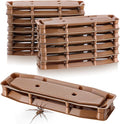 Spider Traps Indoor 12 Pack Extra Sticky Brown Recluse Traps Spiders Killer for Black Widows Sac Wolf and Other Crawling Bugs Inside Your Home