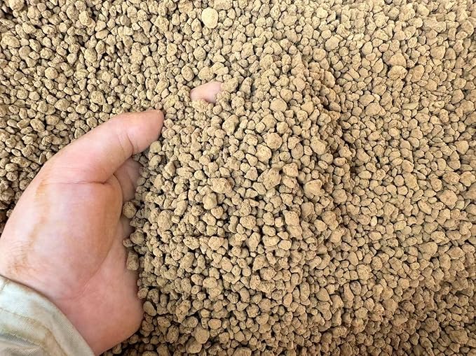 15 lb Small Grain Japanese Hard Akadama Bonsai Soil (3-6mm) Indoor/Outdoor Plant Soil Mixture Drainage and Breathable Promote Rooting