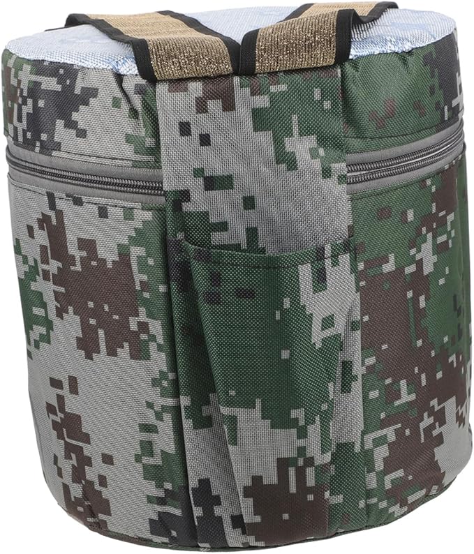 DOITOOL Portable Outdoor Gardening Foam Stool with Tool Pocket 25cm High Lightweight Field Work Seat for Seniors and Adults Multipurpose Wearable Camping and Weeding Chair Random Style