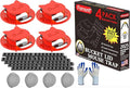 2025 New Improved Bucket Lid Mouse Trap Rat Trap-Metal Bait Cage-Automative Reset-5 Gallon Bucket Fit