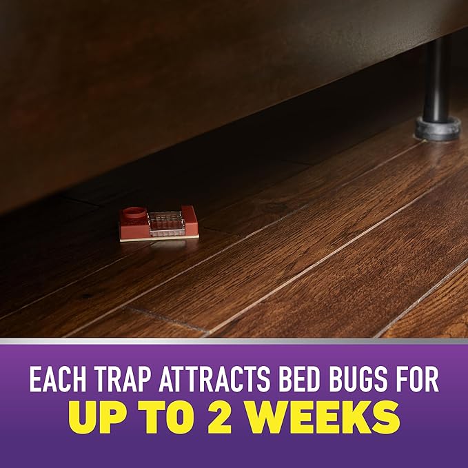 Ortho Home Defense Max Bed Bug Trap Detect Bed Bugs in Homes and While Traveling 2 Traps in Each Package (Pack of 10)