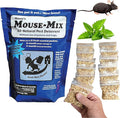 Moens 12 Pack Mouse Repellent Pouches Peppermint Oil &amp Cinnamon Oil Based Natural Rodent Deterrent Control for Home Garage RV Car Basement Attic &amp Storage – Kids and pet Safe