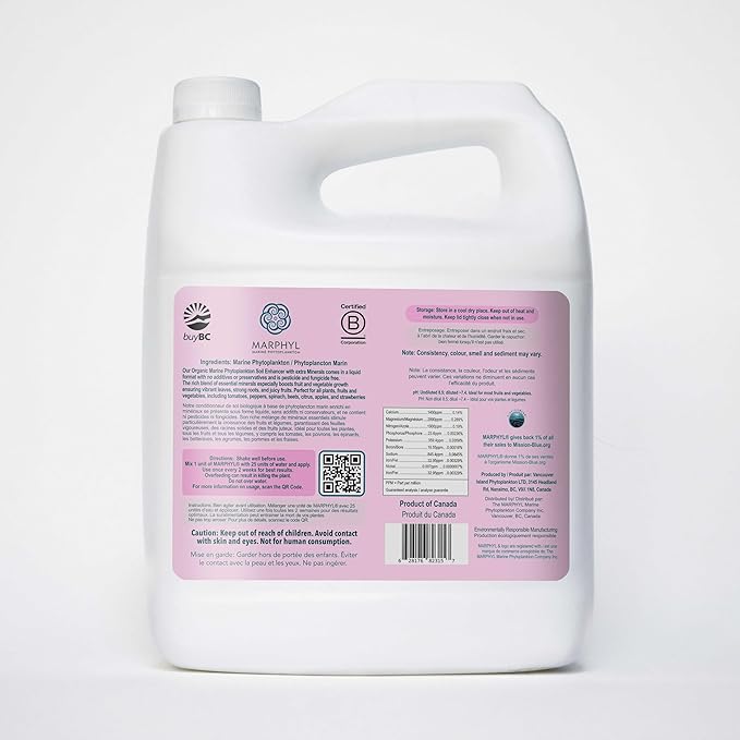 MARPHYL Organic Minerals Liquid Fertilizer – Essential Trace Mineral Blend for Healthy Plant Growth Improves Nutrient Uptake for Garden Flowers Vegetables Succulents &amp Hydroponics