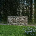Gabion Basket Raised Bed Planter Gabion Wall Gabion Basket Pots Walls Flowers Stand Outdoor Grow Box Gabion Raised Bed Galvanised Steel 100x50x50 cm