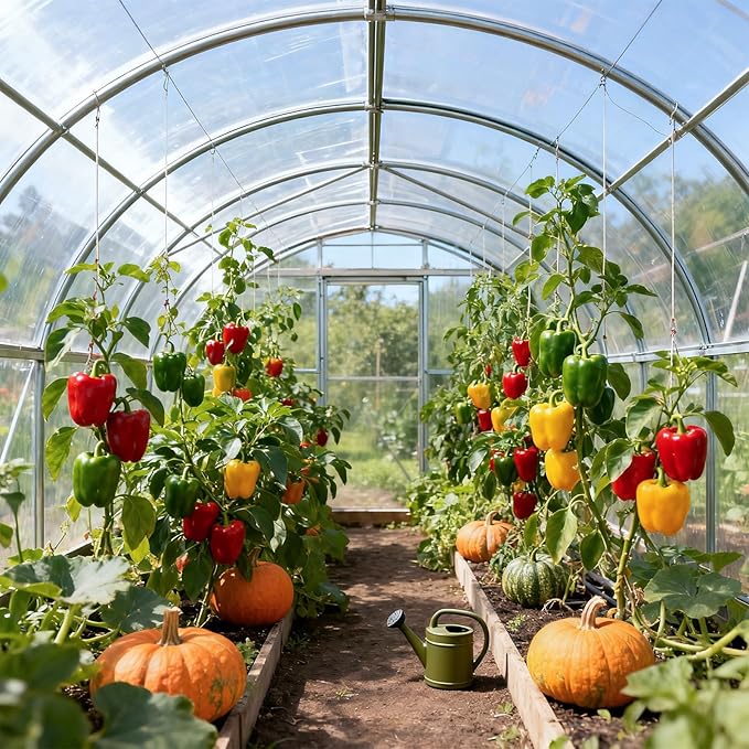 16.40ft×3.94ft Polycarbonate Roof Panels 0.8MM Thickness Resistant Rainproof Transparent Polycarbonate Greenhouse Panels Clear Plastic Roofing Sheets for Farming Gardening Courtyards Canopy Balcony