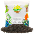 Soil Sunrise Premium Organic Worm Castings (8 Pounds) 8QT All Natural Soil Additive Soil Builder and Fertilizer
