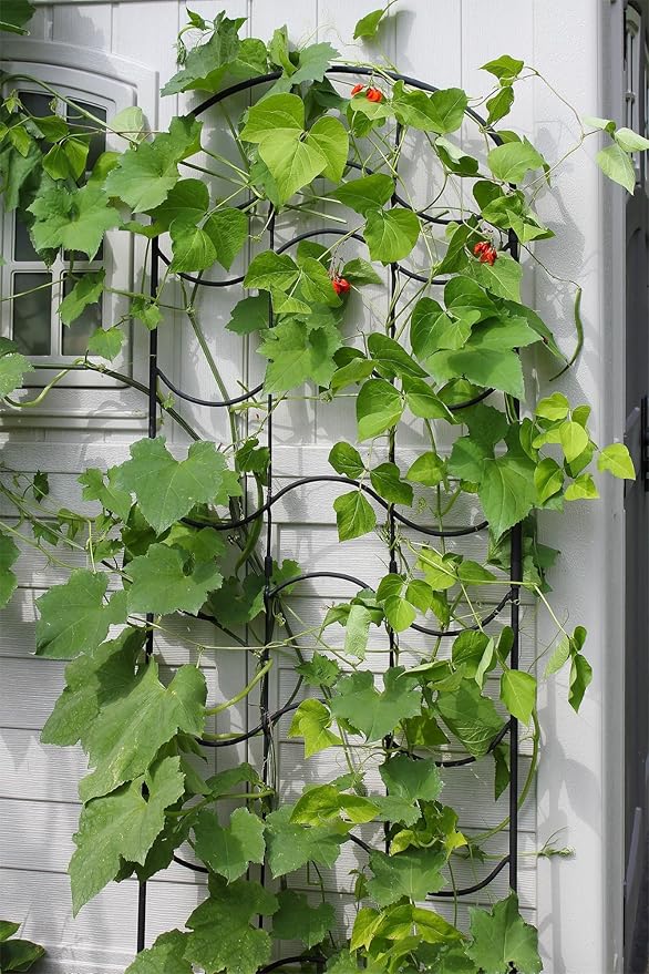 Achla Designs Waves Trellis Extension Piece Black