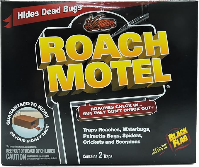 Black Flag TAT Roach Motel Traps 2-count Packages (Pack of 6)