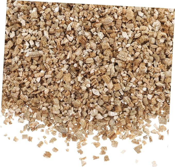 Kisangel Fine Vermiculite for Gardening and Mushroom Growing for Starting and Plant Growth Vermiculite Granules for Plants and Gardening 3l