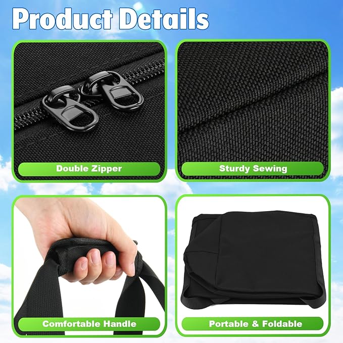 Cordless Leaf Blower Storage Bag Electric Leaf Blower Carry Bag Powered Handheld Blowers Carrying Case Heavy Duty Storage Tote for Cordless Blowers Case Only