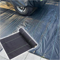 Weed Barrier Suppressant Fabric Garden Driveway Weed Barrier 40cm/60cm/100cm/120cm/150cm Wide - 3.2oz Ground Cover Weed Block Gardening Mat for Garden Beds Landscaping(1.5mx70m/5f