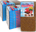 Ferry Morse Seed Starter Mix - Organic Compressed Seedling Soil Mix - 24 Pack/48 Qt - Coco Coir