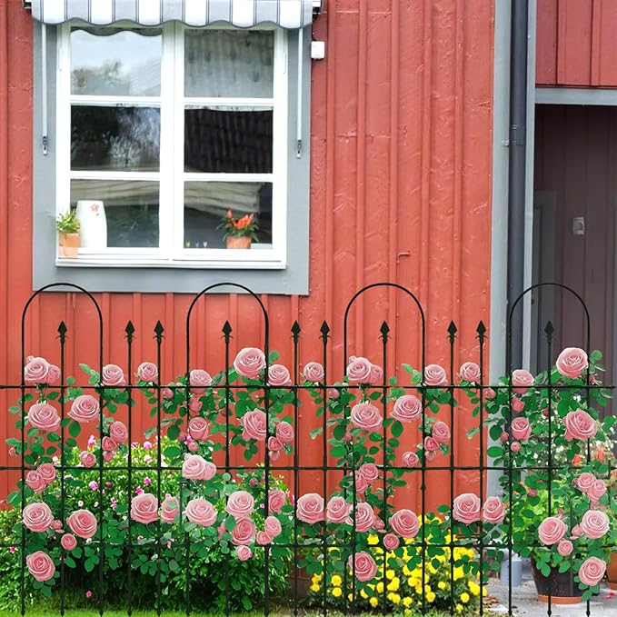 Garden for Climbing Plants - Trellis for Climbing Plants Outdoor for Vines Plant Fresh Flower Vegetable Support Plant Trellis Outdoor:82.5*55(2 Pack)