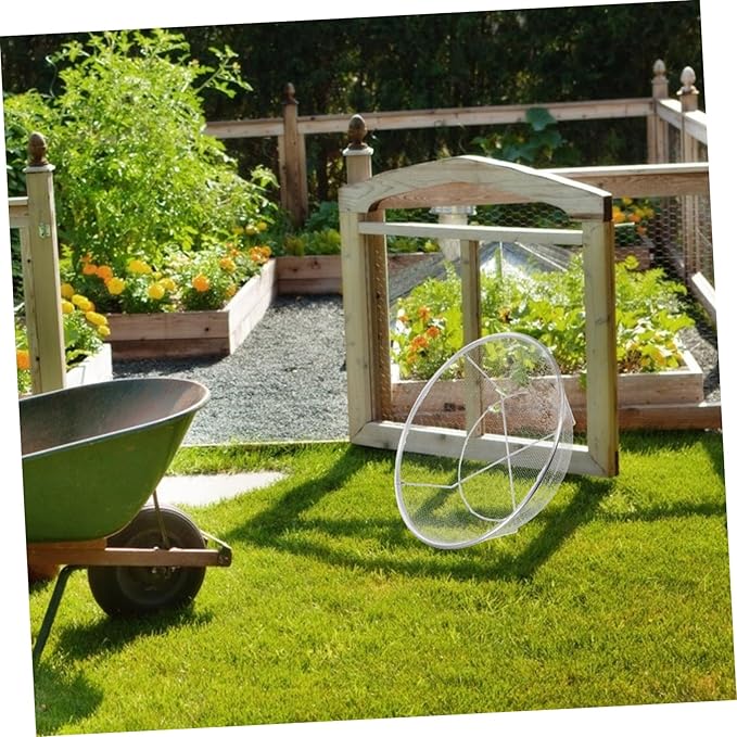 Soil Compost Sifter High Efficiency Filtration Mesh Sieve Versatile for Gardening Soil Collector No Burrs