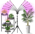 LED Grow Lights for Indoor Plants [ ] Full Spectrum Grow Light 8 in1 Auto On/Off Timing 4/8/12H Plant Lights for Indoor Growing (Red+Blue+White)