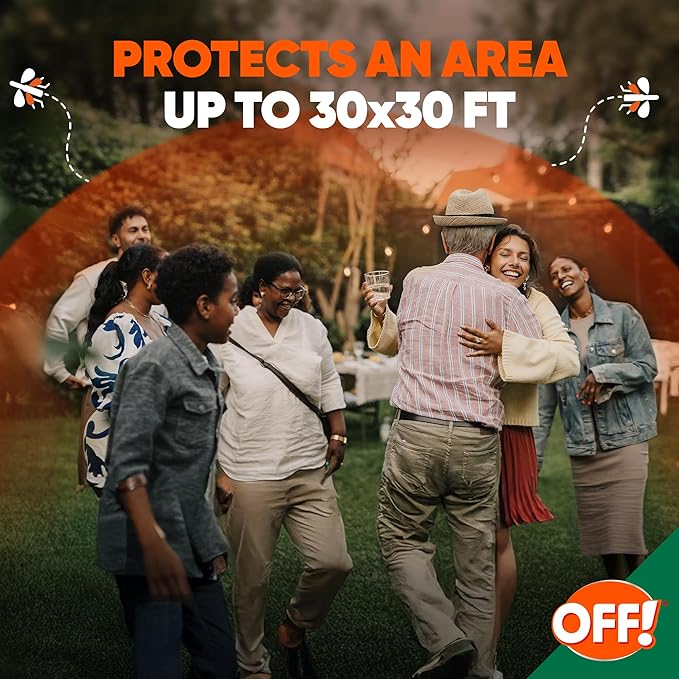 OFF! Outdoor Fogger Yard and Deck Insect Repellent Backyard Pretreat Kills and Repels Insects 16 Ounce (Pack of 3)