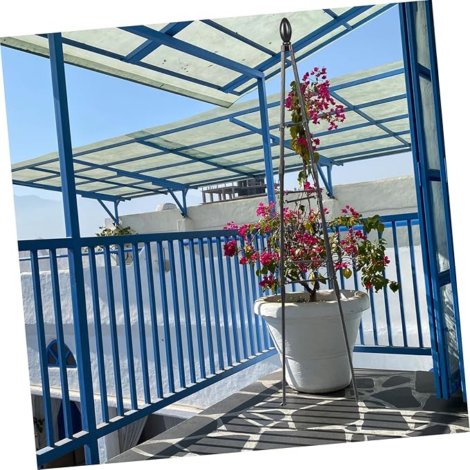 Sturdy Garden Trellis for Climbing Plants Outdoor Plant Climbing Rack Supports Vines Potted Flowers Patio Lawn Courtyard Use