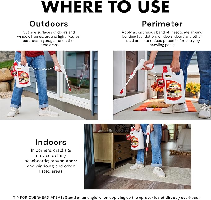 Spectracide Bug Stop Home Barrier 1-Gallon (4 Pack)