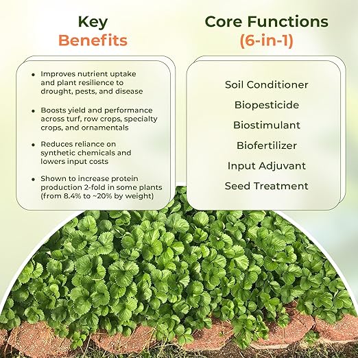 Complete Plant Care Liquid Soil Conditioner – Improve Lawn &amp Garden Health - Versatile Soil Conditioner for Lawns &amp Gardens - Simple Lawn and Garden Solutions - 2 Qt.