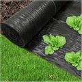 Weed Barrier Fabric Anti-Weed Mesh Geotextile Agricultural Mulch Cloth Greenhouse Weeding Mat Water Permeable(0.8Mx5M)