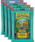 FoxFarm Ocean Forest Potting Soil for Container Gardens - Light Aerated Texture with Fish Meal Crab Meal Earthworm Castings - Houseplant Potting Mix for Seedlings &amp Plant Starts - 4 x 12 Quart