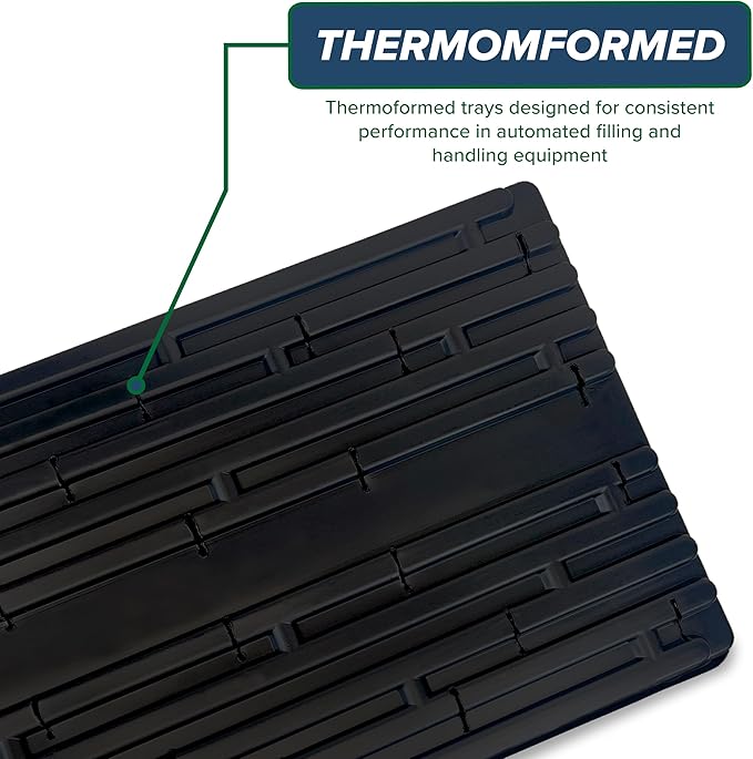 10 Plant Growing Trays (WITH Drain Holes) - 20 x 10 - Perfect Garden Seed Starter Grow Trays: For Seedlings Indoor Gardening Growing Microgreens Wheatgrass &amp More - Soil or Hydroponic