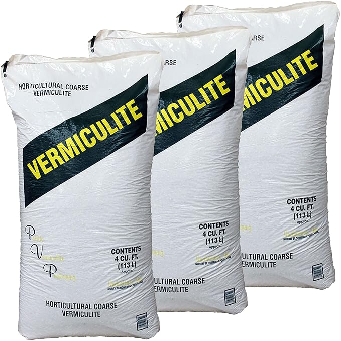 Medium Vermiculite Professional Grade Soil Conditioner 3 Pack
