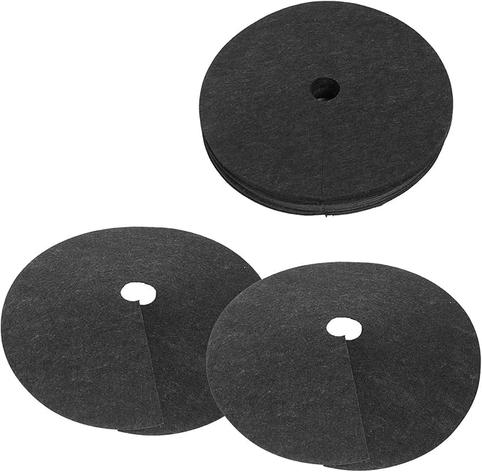 30 Pcs Ground Cover Landscape Fabric Heavy Duty Weed Barrier Fabric Non Woven Degradable Gardening Weeding Cloth Cover for Garden Ground