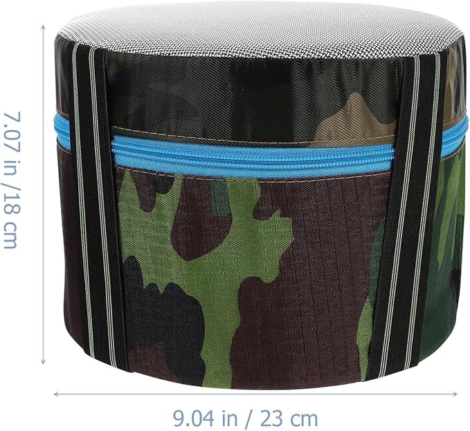 Portable Small Garden Stool with High-Density Foam Lightweight Outdoor Field Work Seat for Adults Stable and Compact Step Stool for Camping Gardening Fishing and Home Use