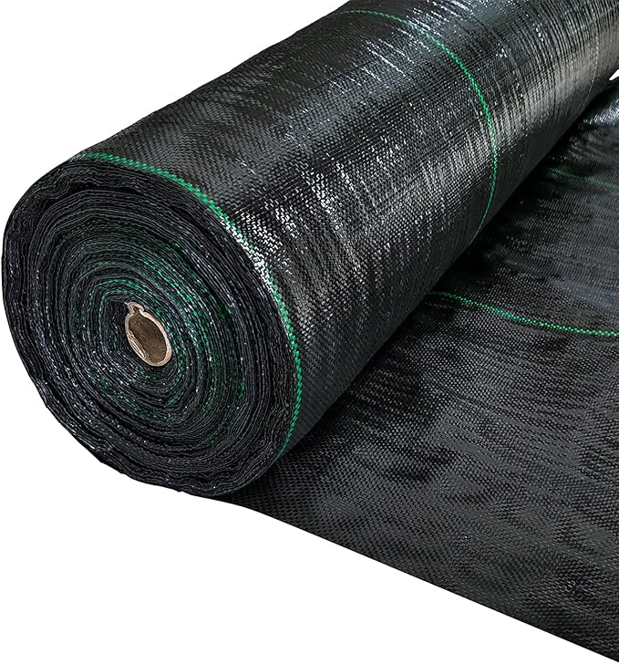 6ft x 50ft Weed Barrier Landscape Fabric Premium Heavy Duty Weed Block Gardening Mat Geotextile Fabric Weed Control for Outdoor Driveway