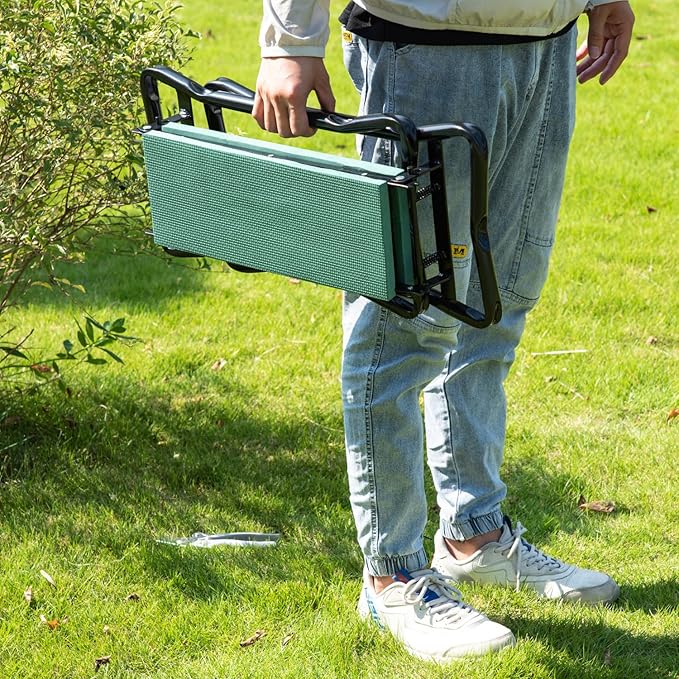Padded Garden Kneeler &amp Seat Bench