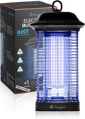 Bug Zapper Outdoor Waterproof – 18W Lamp Outdoor Fly Traps – Compact and Ergonomic IPX4 Mosquito Killer Outdoor – Special Cleaning Mechanism – Ideal for Yard Patio Balcony