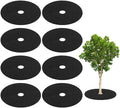 Home and Garden Parts 8 Pack Tree Cover Ring 10.6 Inch Tree Protector Apply to Weed Fabric Black #CN/251024/11947