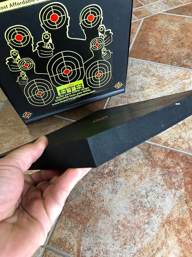 Replacement Ballistic Rubber Panel for All STS Bullet Traps with 12 x 12 face
