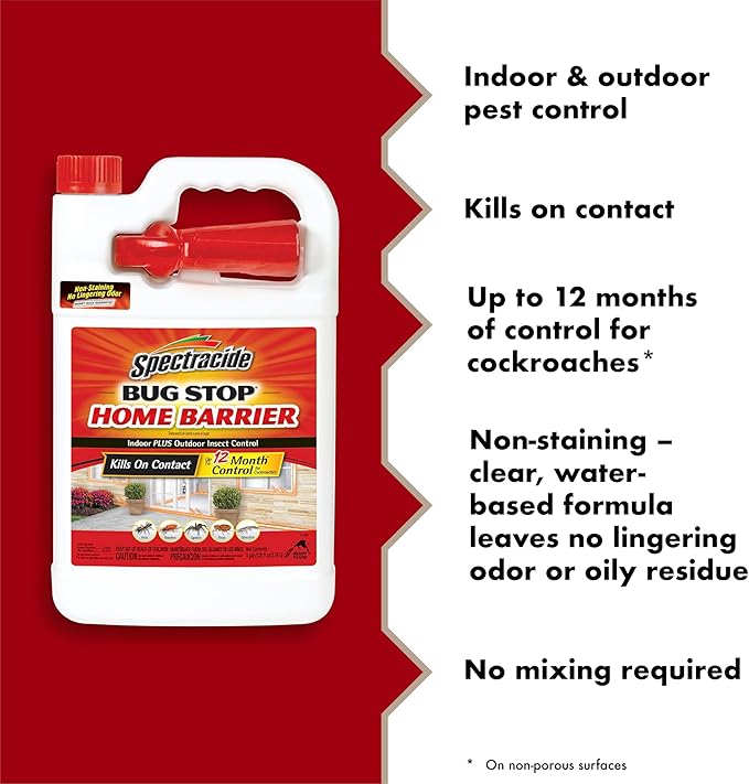 Spectracide Bug Stop Home Barrier 1-Gallon (4 Pack)